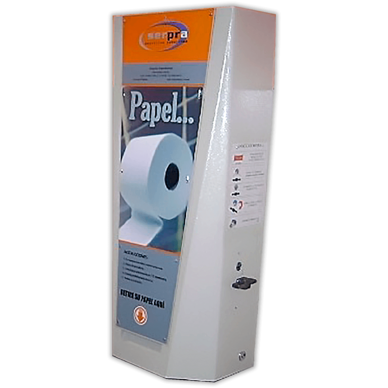 Dispensador papel higienico Ecuavending MODELO DPE-3000V